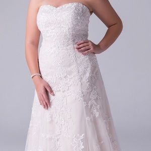 David’s Bridal Wedding Dress w/accessories